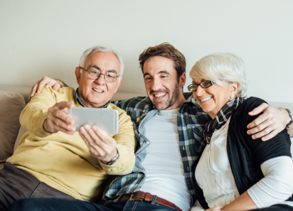 Super Visa Older couple representing Super Visa services for parents and grandparents